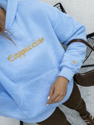 Mikiny CAPPUCCINO v 50% slevě! Tuto oteplenou mikinu budeš milovat ☕️❤️